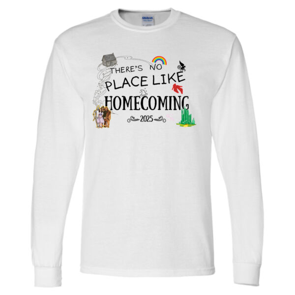 2025 No Place Like HOCO - DryBlend® 50/50 Long Sleeve T-Shirt Thumbnail
