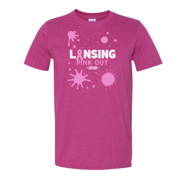 Lansing Pink Out - Softstyle® T-Shirt Thumbnail