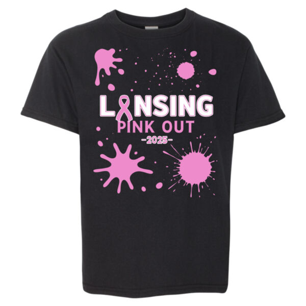 Lansing Pink Out - Softstyle® Youth T-Shirt Thumbnail