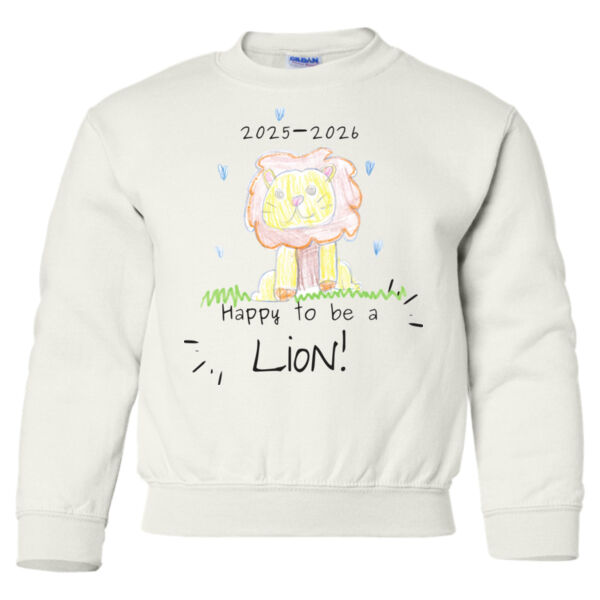 LES Little Lion - Heavy Blend™ Youth Sweatshirt Thumbnail