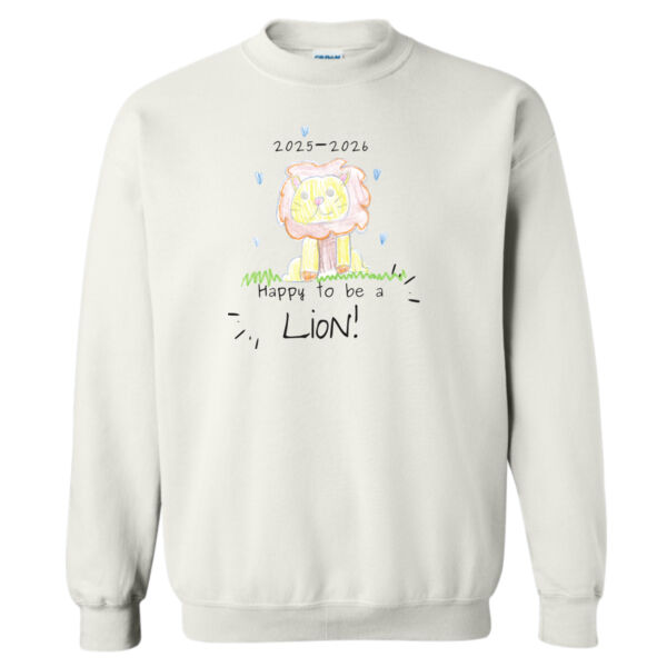 LES Little Lion - Heavy Blend™ Crewneck Sweatshirt Thumbnail
